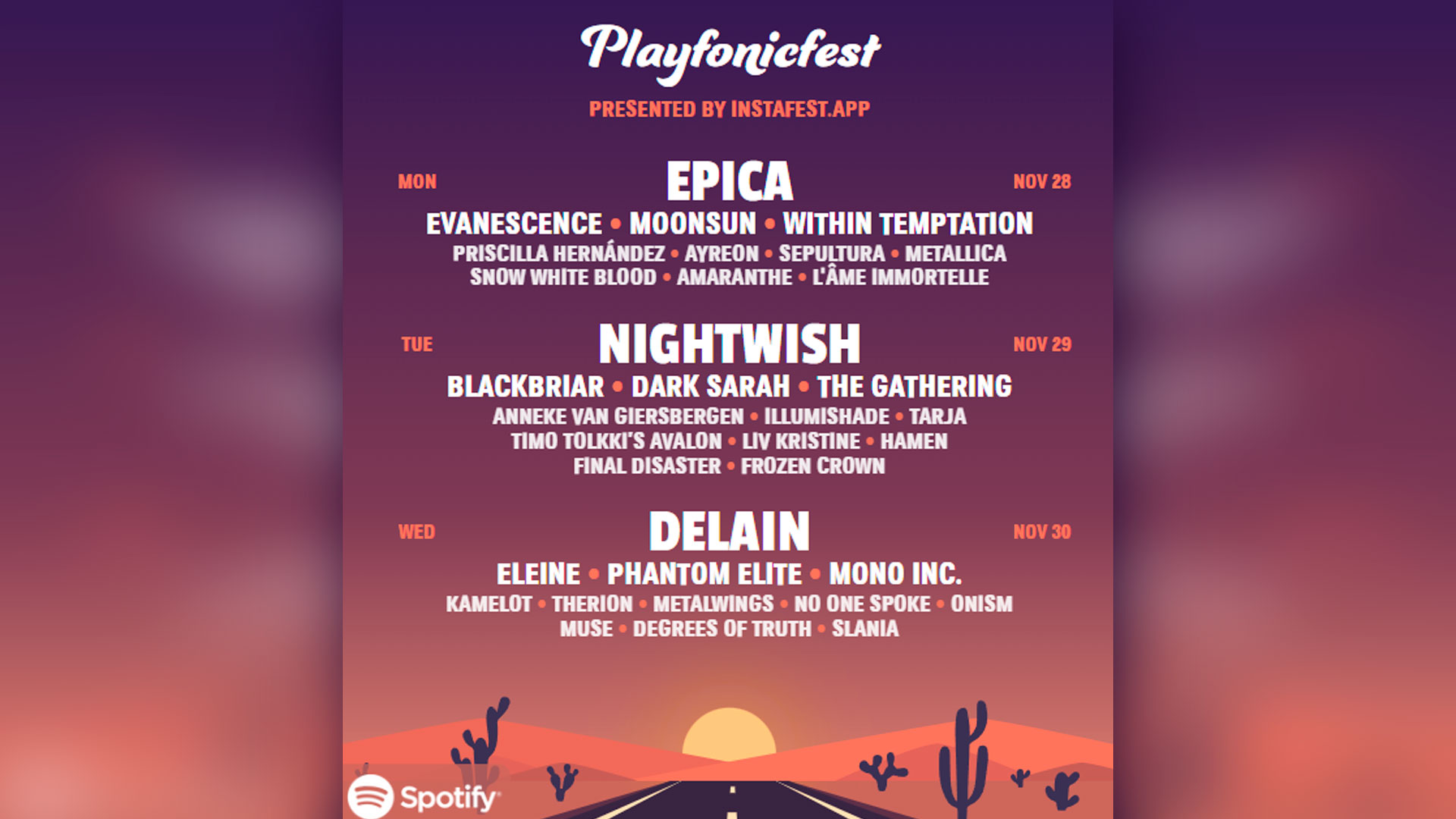 Instafest: como fazer line-up do seu festival de música no Spotify